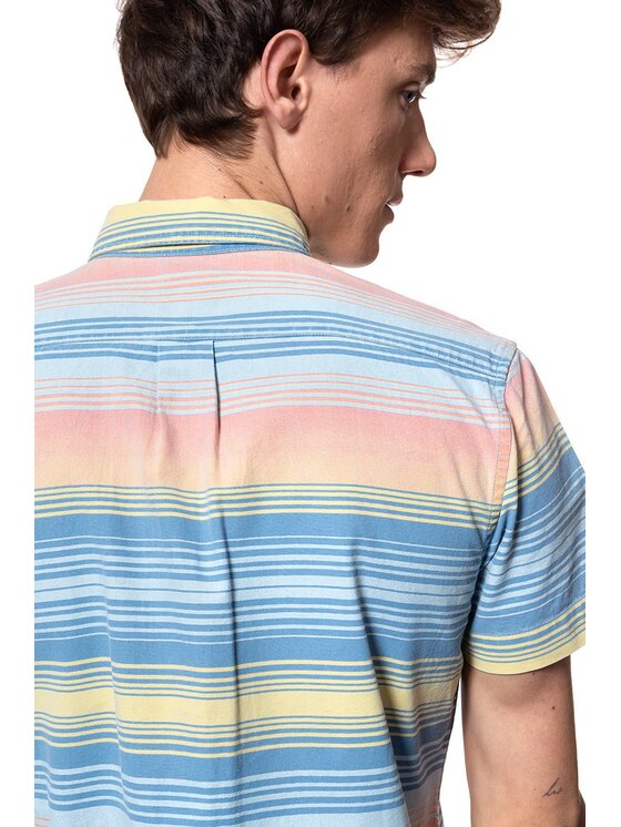 Wrangler Wrangler Camicia SS 1 PKT BUTTON DOWN Multicolore Regular Fit