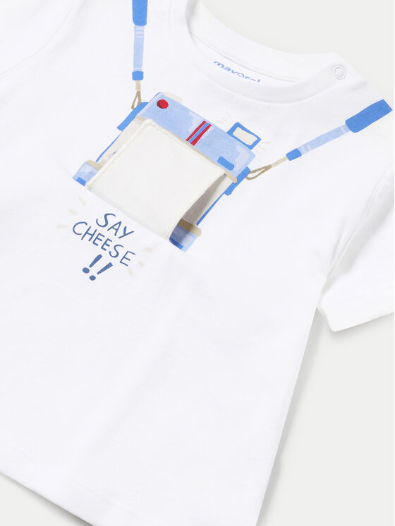 Mayoral Mayoral Komplet t-shirt i spodenki 1657 Niebieski Regular Fit