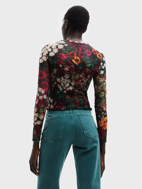 Blusa Uxia 22WWTK63 Multicolore Slim Fit