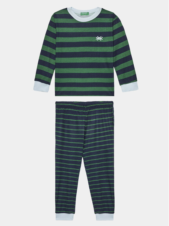 United Colors Of Benetton United Colors Of Benetton Pijama 3ZTH0P04W Bleumarin Regular Fit