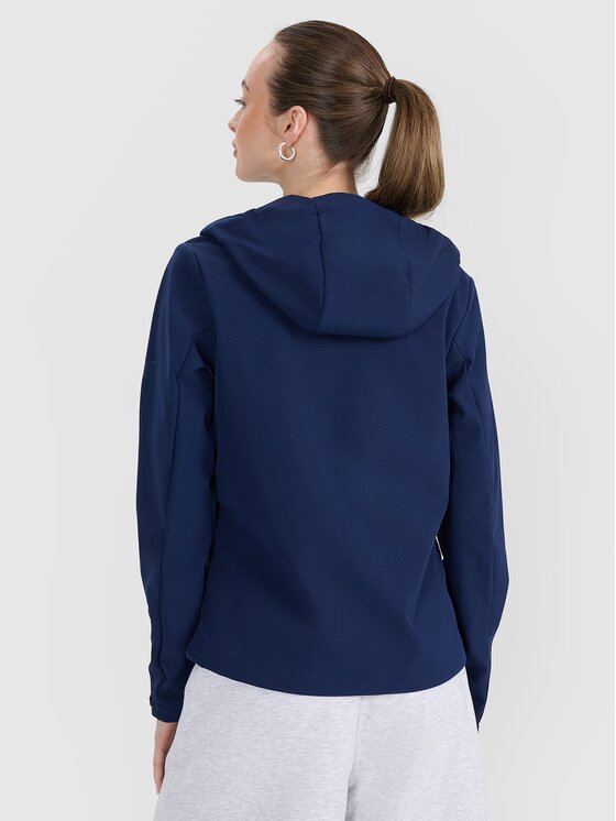 4F 4F Kurtka softshell 4FWSS25TSOFF320-31S Niebieski Regular Fit