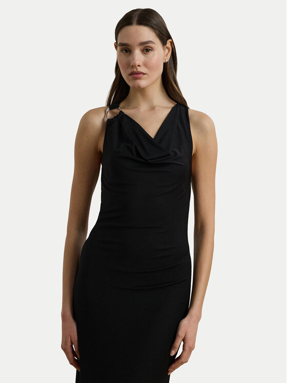 LAUREN RALPH LAUREN LAUREN RALPH LAUREN Rochie de seară 253971057001 Negru Slim Fit