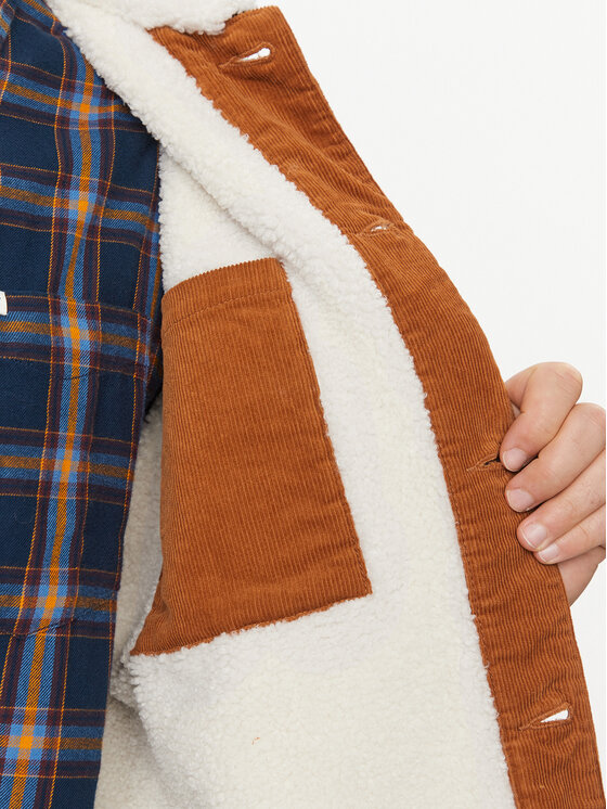 Wrangler Wrangler Prijelazna jakna Anti Fit 112341245 Smeđa Regular Fit