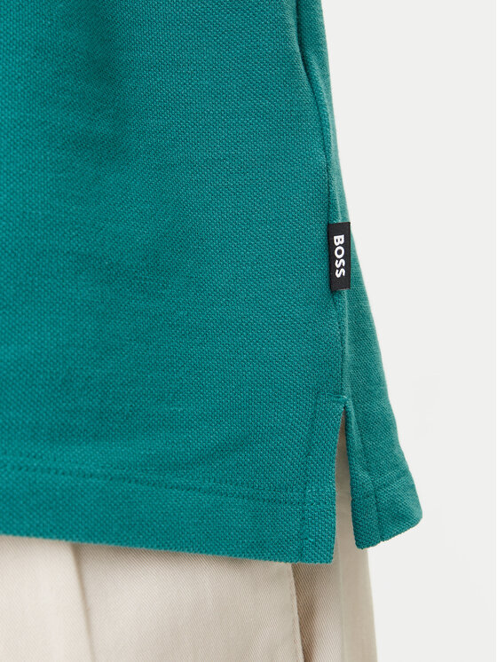 BOSS BOSS Polo Pallas 50468362 Zelena Regular Fit