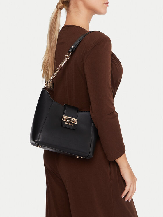 Guess Guess Handtasche Jane HWVG98 91010 Schwarz
