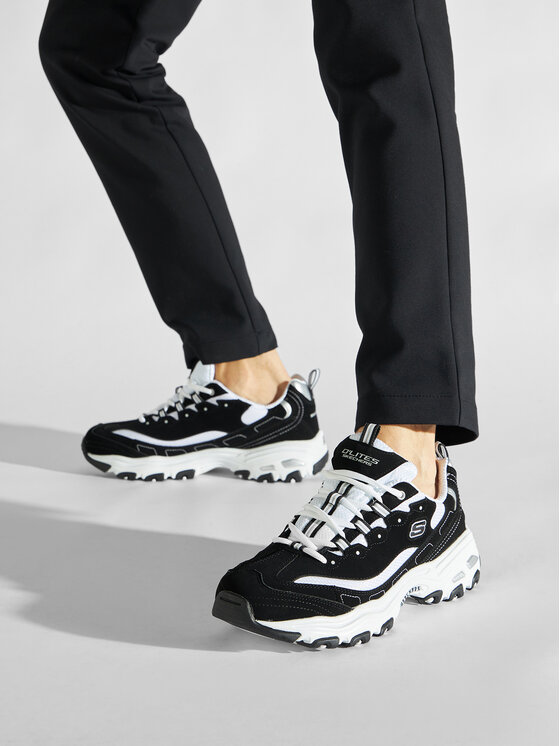 Skechers Skechers Sneakersy D'lites 52675/BKW Čierna