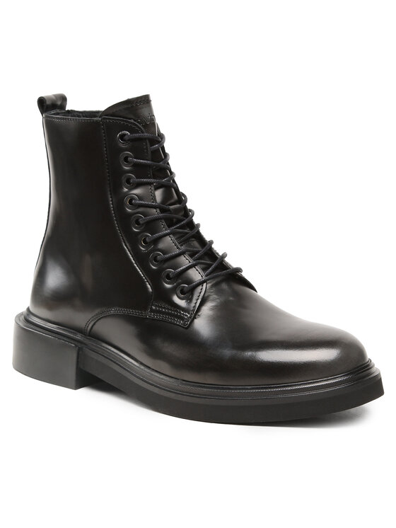 Calvin Klein Calvin Klein Stivali Lace Up Boot HM0HM01028 Nero