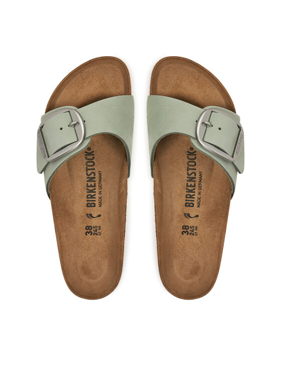 Birkenstock Birkenstock Nazouváky Madrid Big Buckle 1029293 Zelená