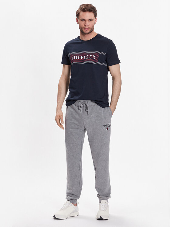 Tommy Hilfiger Tommy Hilfiger Pantaloni trening UM0UM02880 Gri Regular Fit