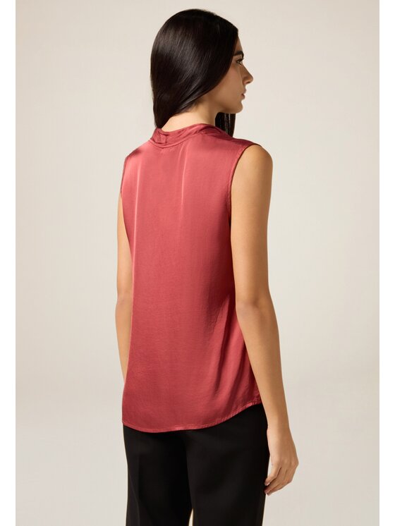 Oltre Oltre Blusa 2270R003063N006 Rosso Regular Fit