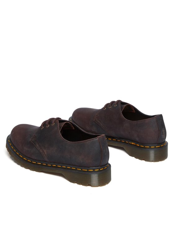 Dr. Martens Dr. Martens Кубинки 1461 Waxed Кафяв