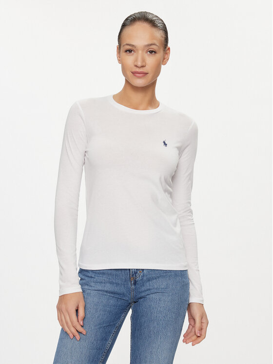 Polo Ralph Lauren Polo Ralph Lauren Bluza 211898699001 Bela Regular Fit