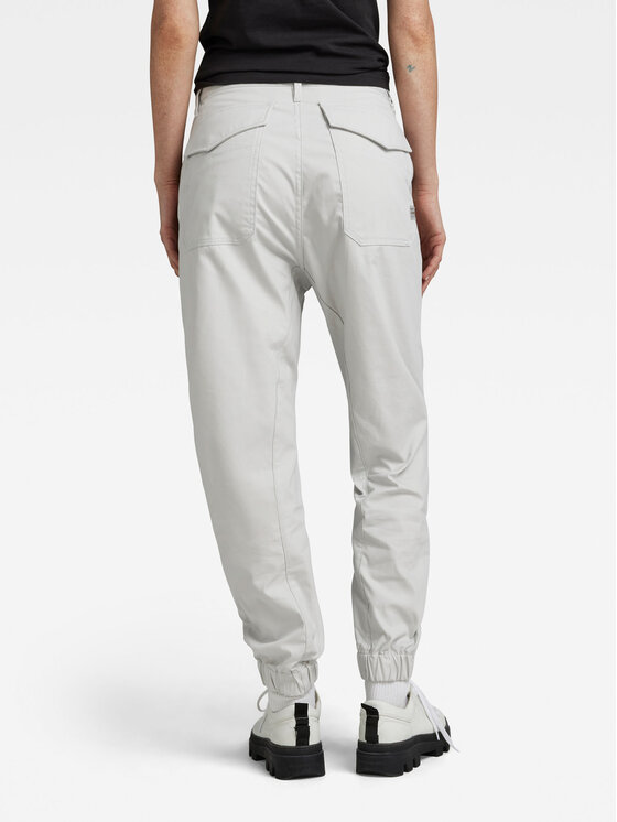 G-Star Raw G-Star Raw Medžiaginės kelnės D22884-D387-D607 Écru Boyfriend Fit