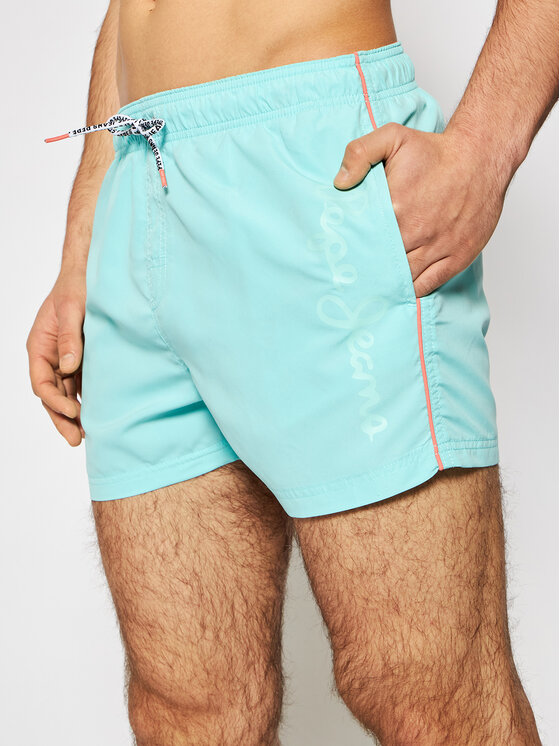 Pepe Jeans Plavecké šortky New Brian PMB10265 Zelená Regular Fit • Modivo.sk