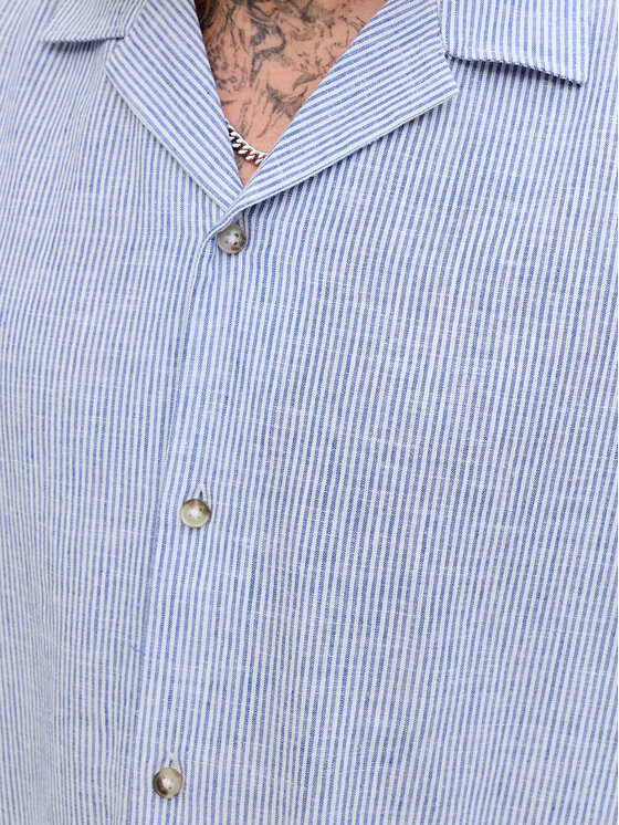 Jack & Jones Jack & Jones Košeľa Summer 12289191 Modrá Relaxed Fit