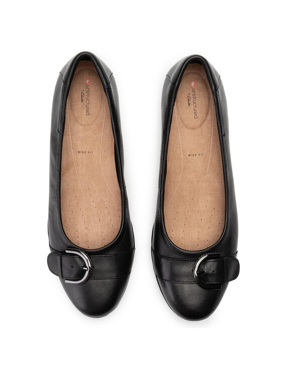 Clarks Ballerine Neenah Lark 261356475 Nero Modivo