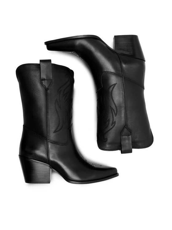 Badura Badura Kaubojiški batai CEO-222FW92 Juoda