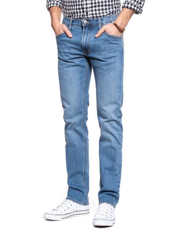 Lee Lee Jeans DAREN ZIP FLY Blu Straight Fit