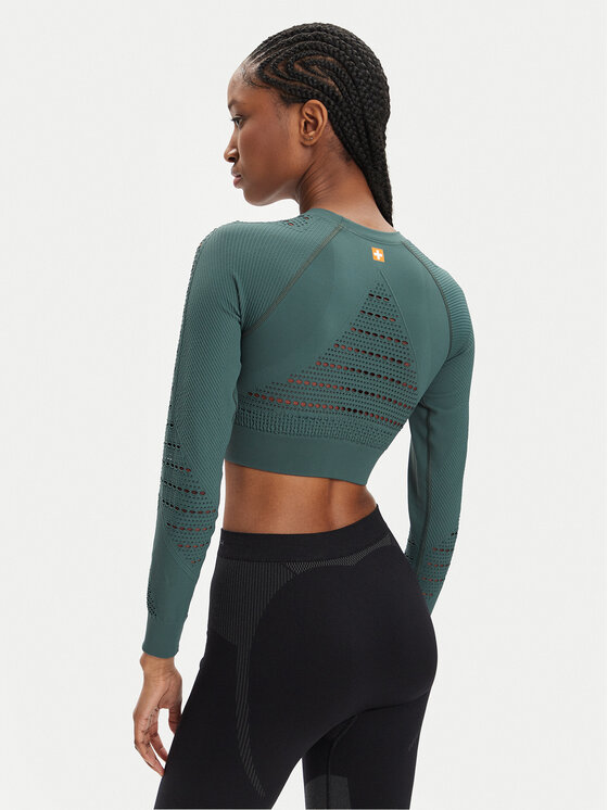 Brubeck Brubeck Технічна футболка LC1002W Зелений Slim Fit