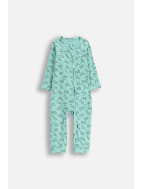 Coccodrillo Coccodrillo Pajac ZC5404205PJS-011 Zielony Regular Fit