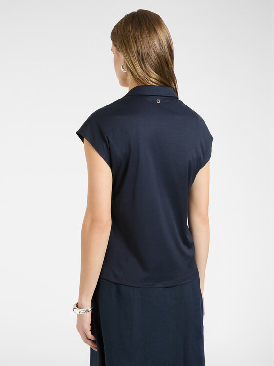Elena Mirò Elena Mirò T-Shirt G094Z000615N034 Niebieski Regular Fit
