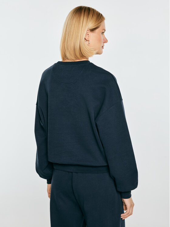 BIG STAR BIG STAR Bluza FOTYNA Granatowy Basic Fit