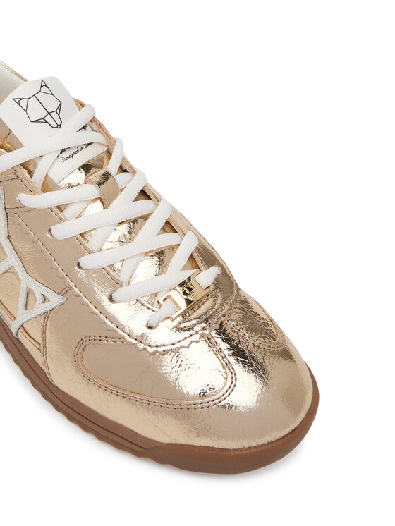 Naked Wolfe Naked Wolfe Sneakersy Exposure Crinkle Złoty