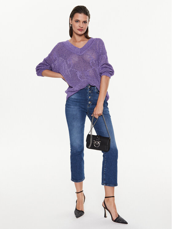 PINKO Pinko Blugi 100115 A0FM Albastru Bootcut Fit