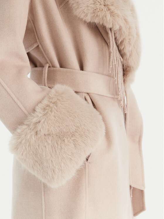 Marciano Guess Marciano Guess Vilnonis paltas 5BGL46 7125A Smėlio Regular Fit