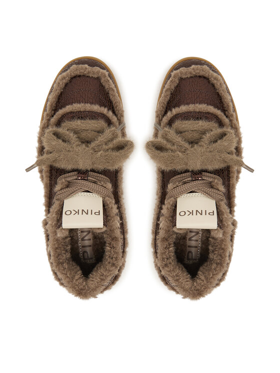 PINKO PINKO Sneakersy Gea 02 SS0179P156 Hnedá