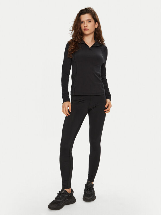 4F 4F Termalno donje rublje 4FWAW24UBRUF070 Crna Slim Fit
