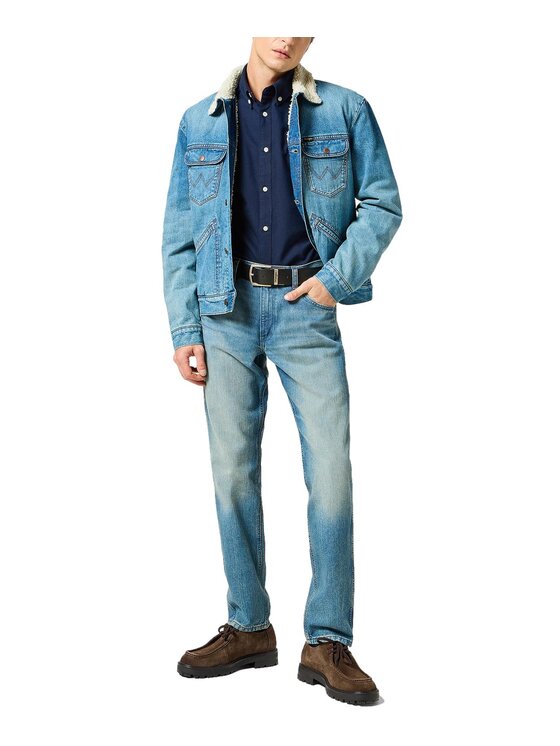 Wrangler Wrangler Koszula 112357241 Granatowy Regular Fit