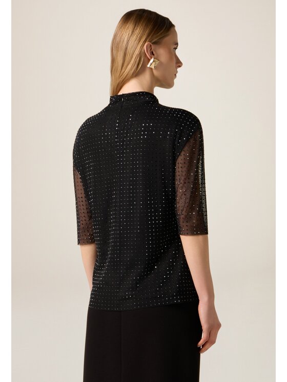 Oltre Oltre T-shirt G404J004198N033 Nero Regular Fit