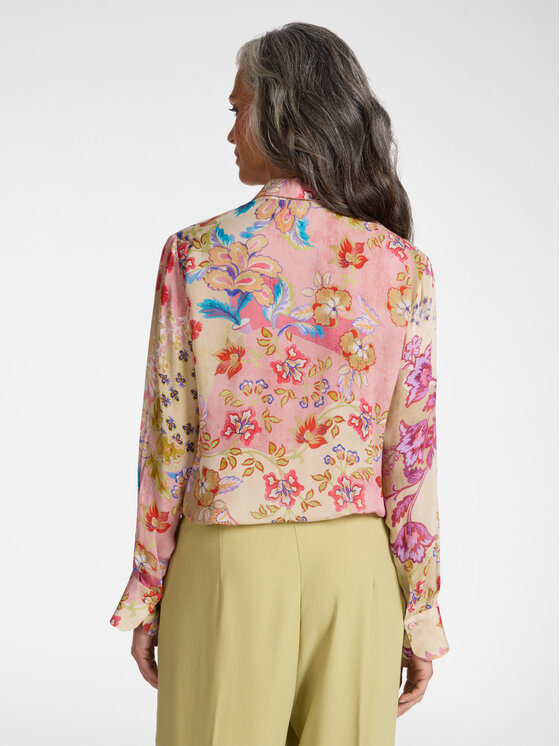 Elena Mirò Elena Mirò Camicia 5018P000314N041 Rosso Regular Fit