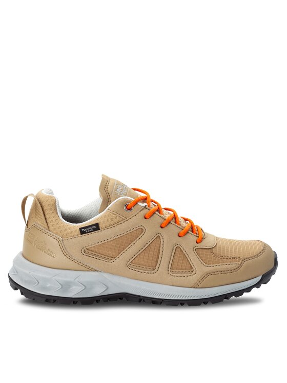 Jack Wolfskin Scarpe da trekking Woodland 2 Texapore Low W 4051341 Beige, taglia : 38