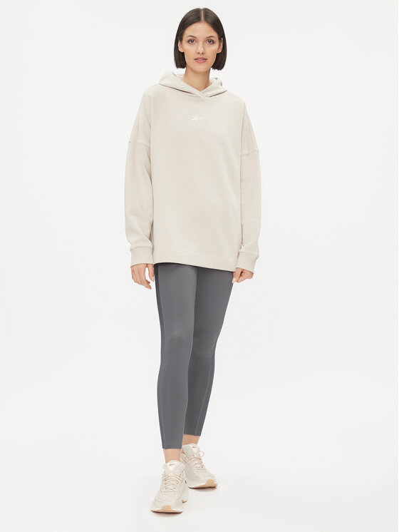 Reebok Reebok Majica dugih rukava Maternity IM4058 Bež Regular Fit