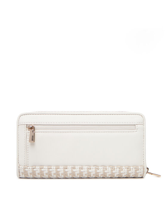 Guess Guess Голям дамски портфейл Mirema Slg SWWG96 31146 Бял