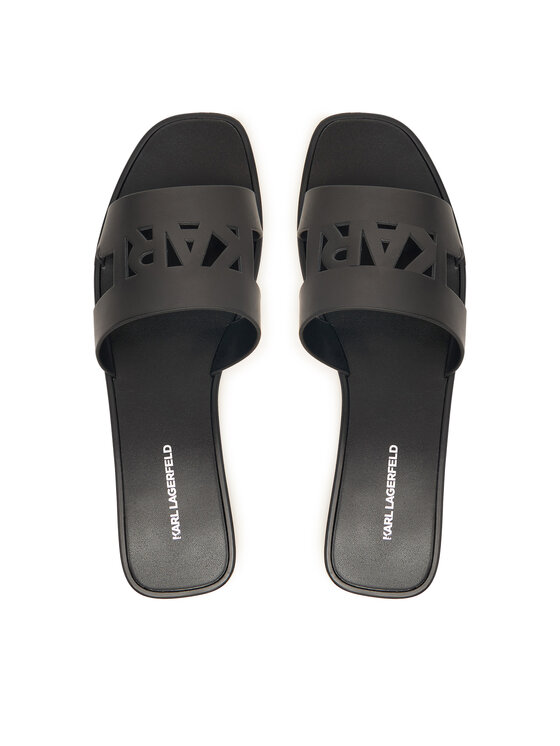 KARL LAGERFELD KARL LAGERFELD Шльопанці Skoot III KL80405C Чорний