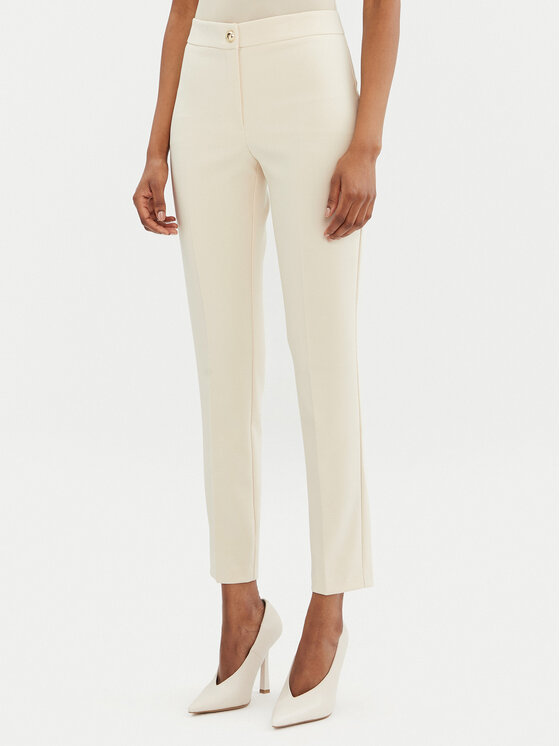 Rinascimento Rinascimento Pantaloni di tessuto CFC0122733003 Beige Regular Fit