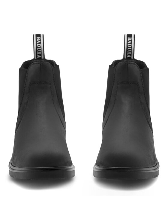 Badura Badura Klassische Stiefeletten DYLAN-01 MI08 Schwarz