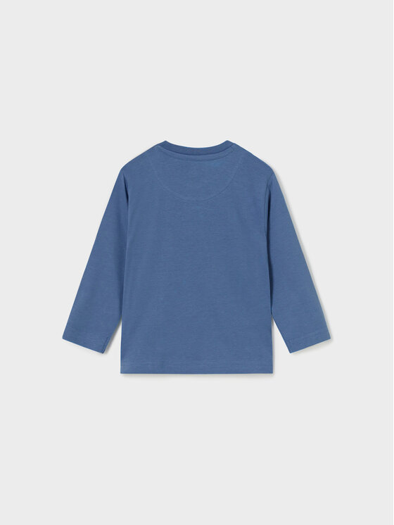 Mayoral Mayoral Μπλουζάκι 2.024 Μπλε Regular Fit
