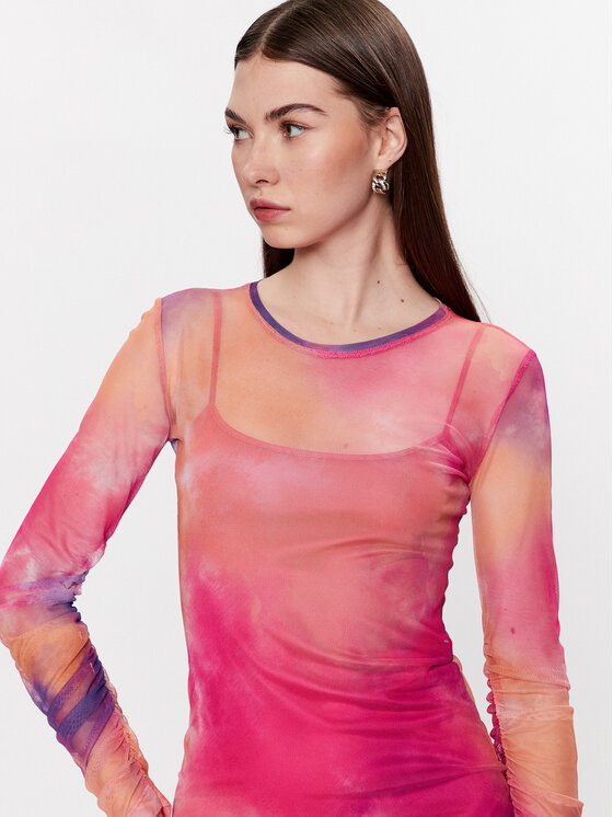 Please Please Vsakodnevna obleka A1PZBQP000 Pisana Regular Fit