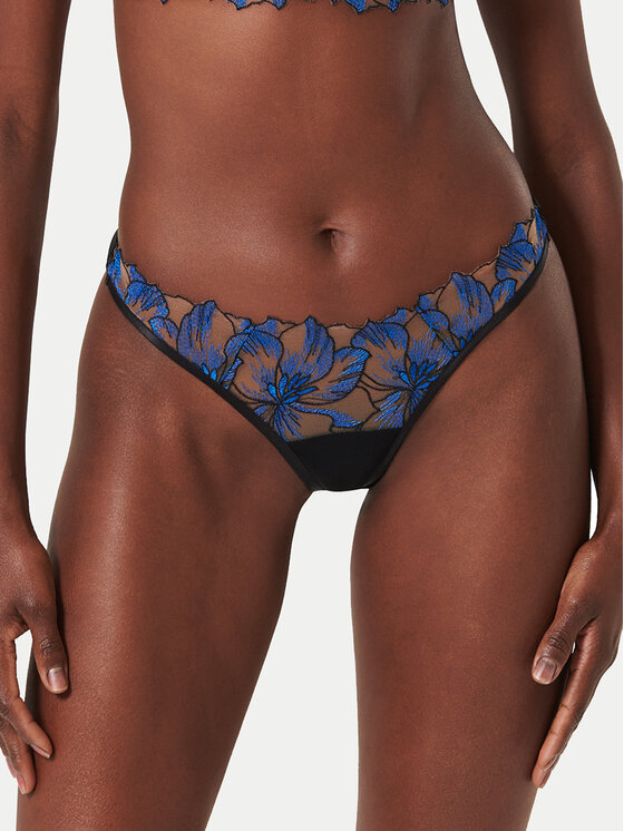 Bluebella Bluebella Kalhotky string Lyandra 42422 Modrá