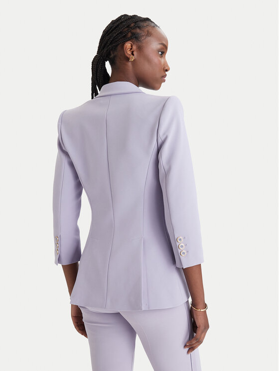 Elisabetta Franchi Elisabetta Franchi Marynarka GI-215-61E2-V590 Fioletowy Regular Fit