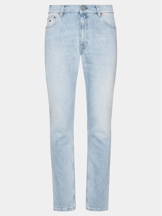 Tommy Jeans Tommy Jeans Jeansy Dad DM0DM18718 Niebieski Tapered Fit