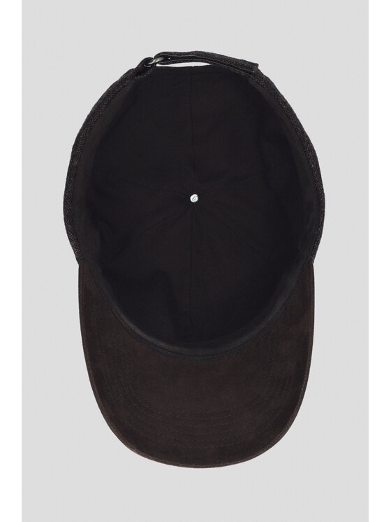 Lancerto Lancerto Czapka z daszkiem Gianni KA126224000009 Brązowy