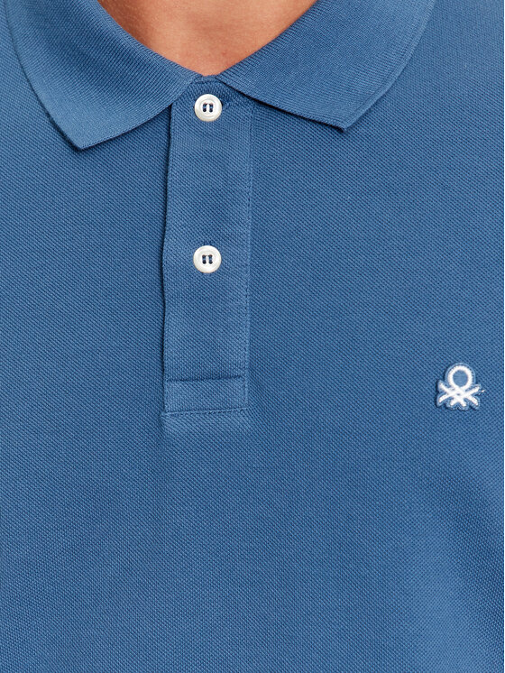 United Colors Of Benetton United Colors Of Benetton Polo majica 3089J3204 Modra Regular Fit