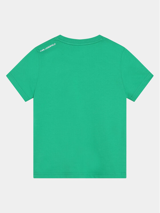 Karl Lagerfeld Kids Karl Lagerfeld Kids Футболка Z30049 D Зелений Regular Fit