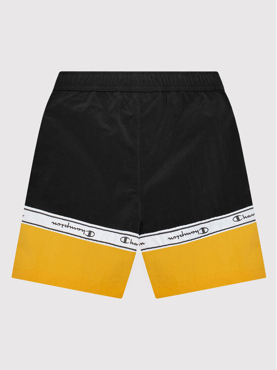 Champion Champion Szorty kąpielowe 306045 Czarny Regular Fit