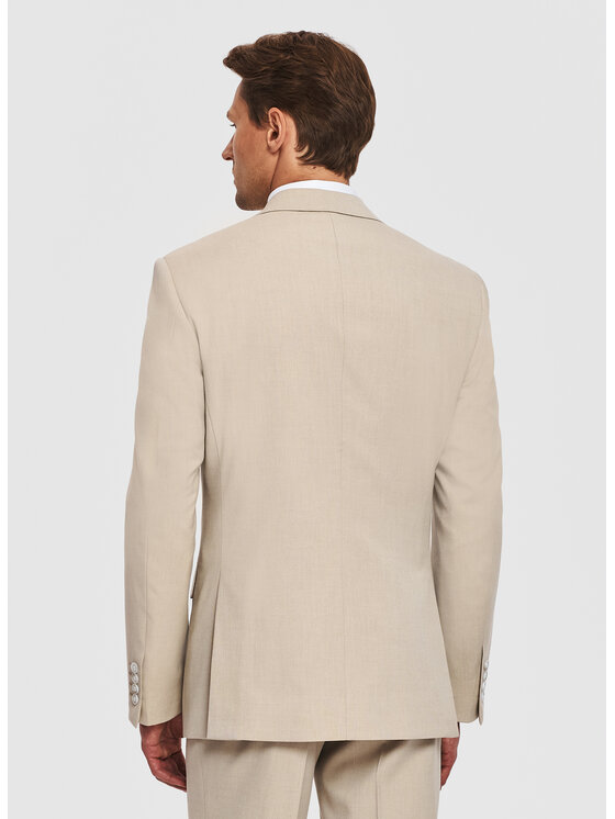 Pako Lorente Pako Lorente Marynarka P26SF-3G-006 Beżowy Slim Fit